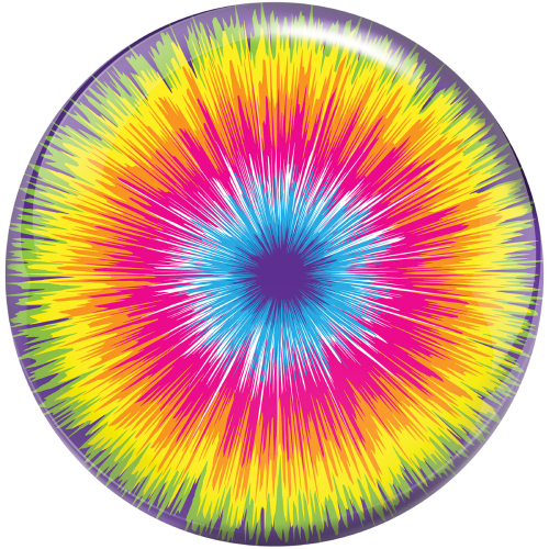 Brunswick Viz-a-ball Tie Dye Burst